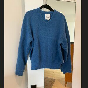 Le Bon Shoppe - James Mohair Sweater  Blue XS/S